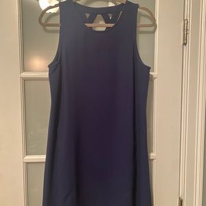 Navy blue dress